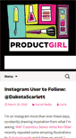 Mobile Screenshot of product-girl.com